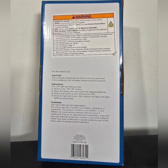 Holiday Style - 12" - LED Fiber Optic Angel Christmas Tree Topper -  New - Picture 8 of 8